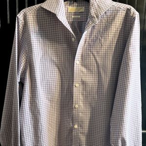 15 1/2 x 34/35 check shirt . Worn once